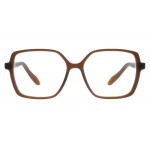 Colibris Eyewear Damenbrille Dana, eckige Fassung in Braun, modisches Design für Frauen.