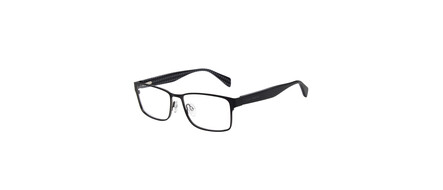 Index Ted Baker Herrenbrille schwarz aus Stainless steel