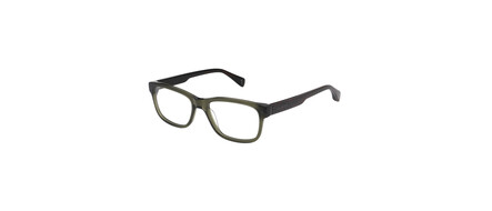 Index Ted Baker Herrenbrille grün aus Acetat/Kunststoff