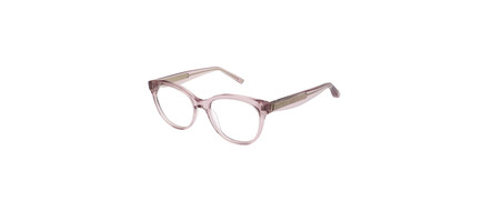 Index Ted Baker Herrenbrille rosa aus Acetat/Kunststoff