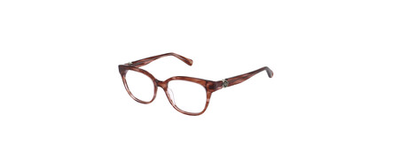 Index Ted Baker Herrenbrille rosa aus Acetat/Kunststoff