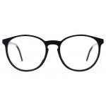 Colibris Eyewear Damenbrille Jana mit schwarzem, rundem Rahmen, Produktansicht von vorne