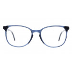 Colibris Eyewear Damenbrille Jessi in Blau, frontalansicht der modischen Brillenfassung.