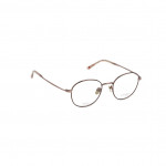 Runde Unisexbrille makellos ME 1081 in Gold mit dünnem Metallrahmen.