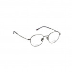 Runde Unisexbrille Makellos ME 1081 mit dünnem Metallrahmen auf weißem Hintergrund.