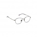Unisexbrille Makellos ME 1082 mit dünnem, rundem Metallrahmen in Silber.