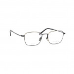 Elegante Herrenbrille makellos ME 1086 mit rechteckigen, dünnen Metallrahmen.
