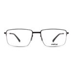 Ansicht der Damenbrille MITA MT1303 in Rotgold auf einer Produktseite. Rechteckige Form und schlankes Design.