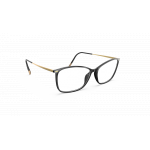Silhouette Illusion Lite 1598 Damenbrille in Glanzschwarz