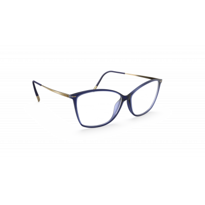 Silhouette Illusion Lite 1607 Damenbrille in Blau