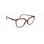 Silhouette Vibrant Horizon 1623 Damenbrille in Bordeaux
