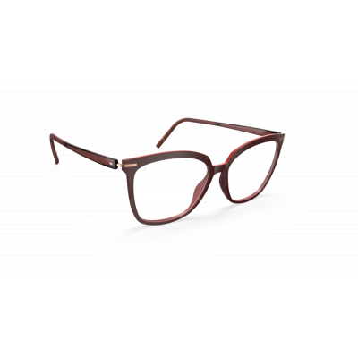 Silhouette Vibrant Horizon 1623 Damenbrille in Bordeaux