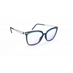 Silhouette Vibrant Horizon 1623 Damenbrille in Blaurosa