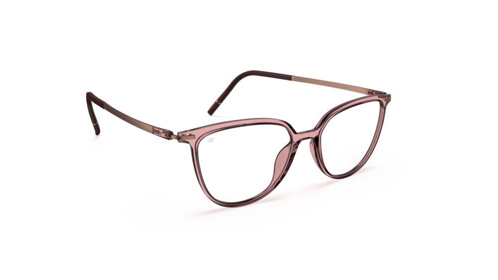 Silhouette Rising Dawn 1627-3530 Light Berry 50-16 Silhouette Rising Dawn 1627 Damenbrille in Beere