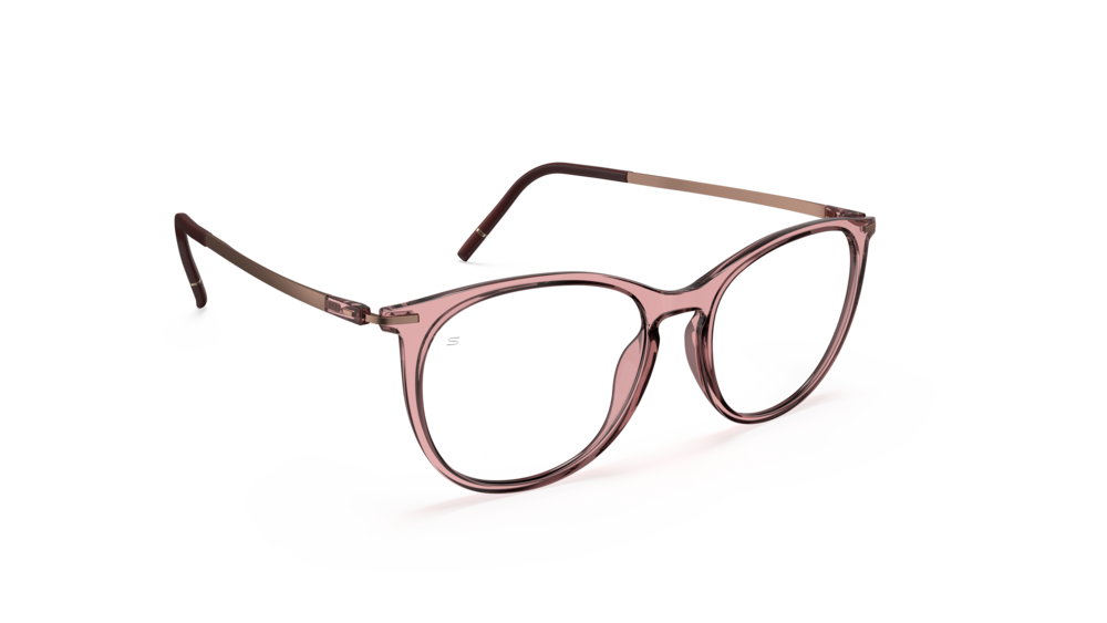 Silhouette Rising Dawn 1628-3530 Light Berry 53-17 Silhouette Rising Dawn 1628 Damenbrille in Beere