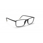 Silhouette SPX Illusion 2934 Herrenbrille in Mattschwarz