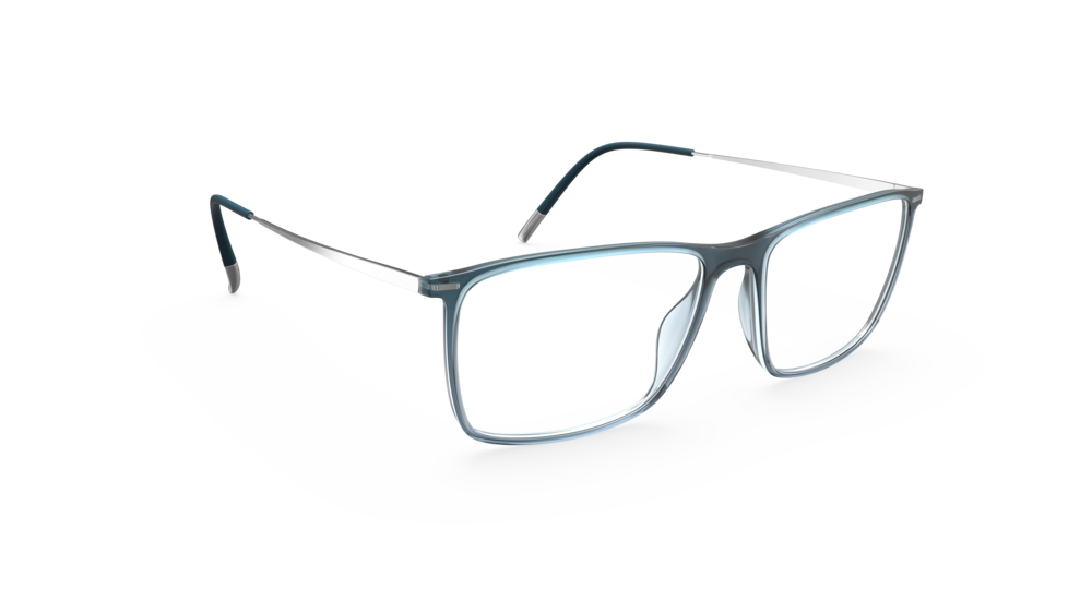 Silhouette Illusion Lite 2944-4540 Jiggle Denim 57-16 Silhouette Illusion Lite 2944 Herrenbrille in Denimblau