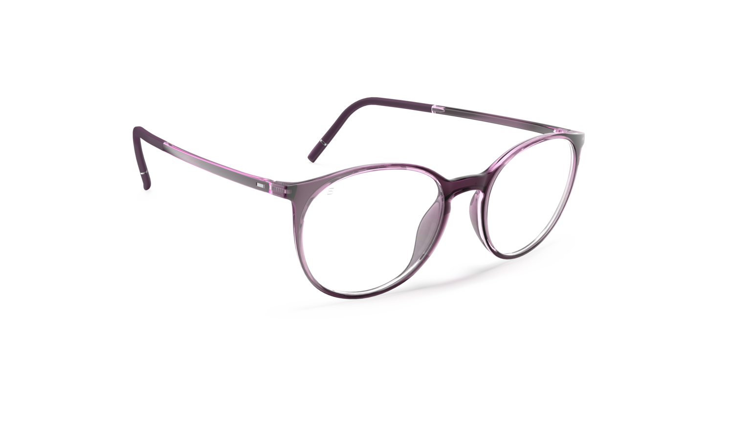 Silhouette SPX Illusion 2960-4110 Tricolore Dark Orchid 48-17 Silhouette SPX Illusion 2960 Unisexbrille in Tricolore