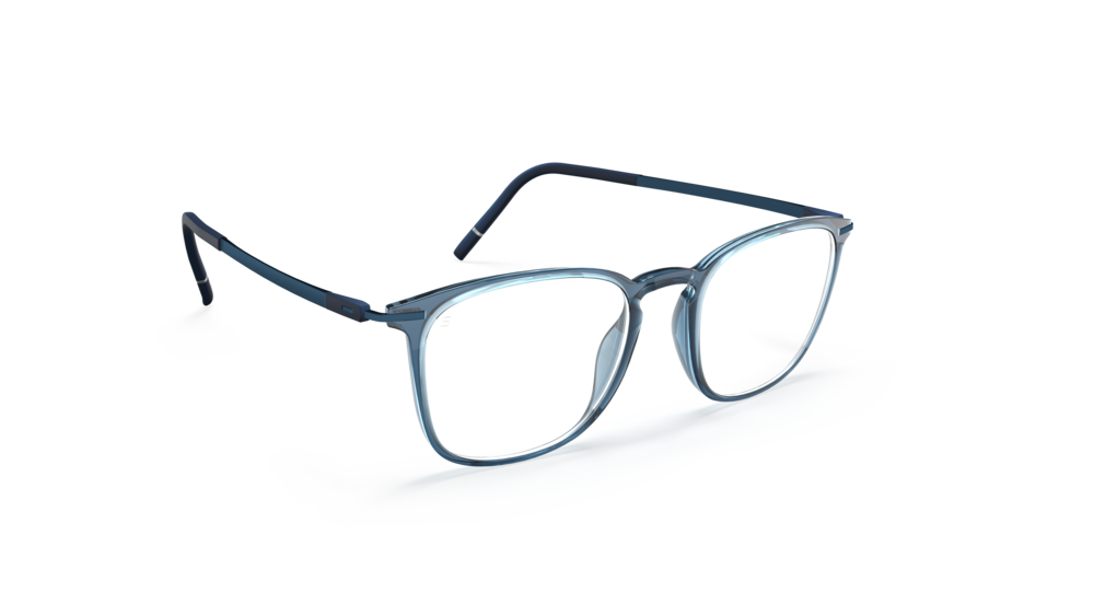Silhouette Rising Dawn 2963-4540 Jeans Blue 51-19 Silhouette Rising Dawn 2963 Unisexbrille in Blau