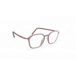 Silhouette Rising Dawn 2964 Unisexbrille in Beere