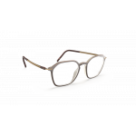 Silhouette Rising Dawn 2964 Unisexbrille in Karamell