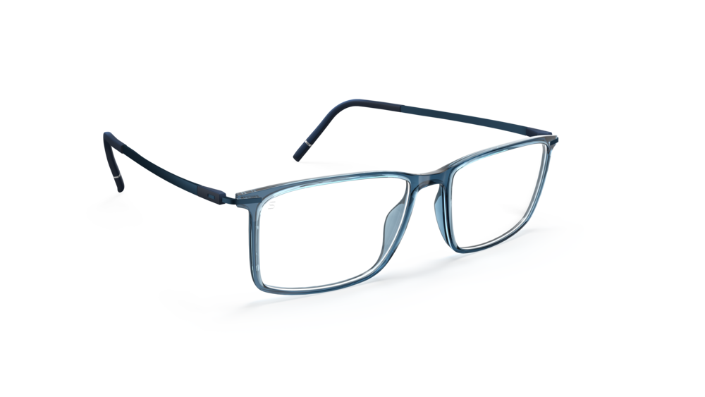 Silhouette Rising Dawn 2965-4540 Jeans Blue 57-17 Silhouette Rising Dawn 2965 Herrenbrille in Blau