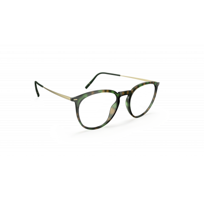 Silhouette Illusion Lite 2970 Unisexbrille in Oliv