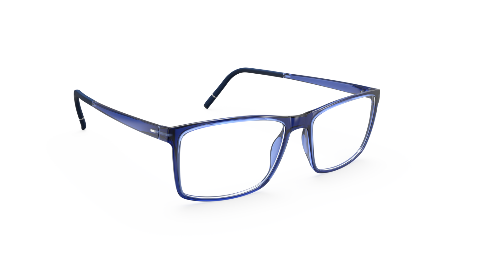 Silhouette Clear Sky 2972-4510 Royal Blue 57-16 Silhouette Clear Sky 2972 Herrenbrille in Blau