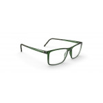 Silhouette Clear Sky 2972 Herrenbrille in Tannengrün