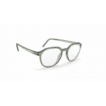 Silhouette Clear Sky 2981 Unisexbrille in Salbeigrün