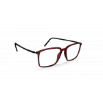 Silhouette Rising Dawn 2991 Herrenbrille in Rot