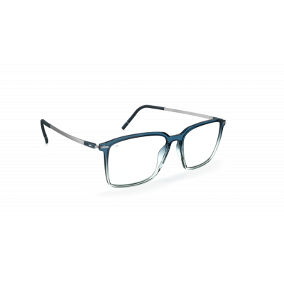 Silhouette Rising Dawn 2991 Herrenbrille in Ozeanblau