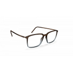 Silhouette Rising Dawn 2991 Herrenbrille in Kastanienblau