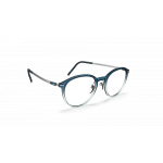 Silhouette Rising Dawn 2992 Unisexbrille in Ozeanblau