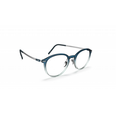 Silhouette Rising Dawn 2992 Unisexbrille in Ozeanblau