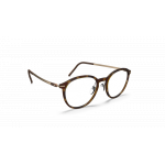 Silhouette Rising Dawn 2992 Unisexbrille in Havanna