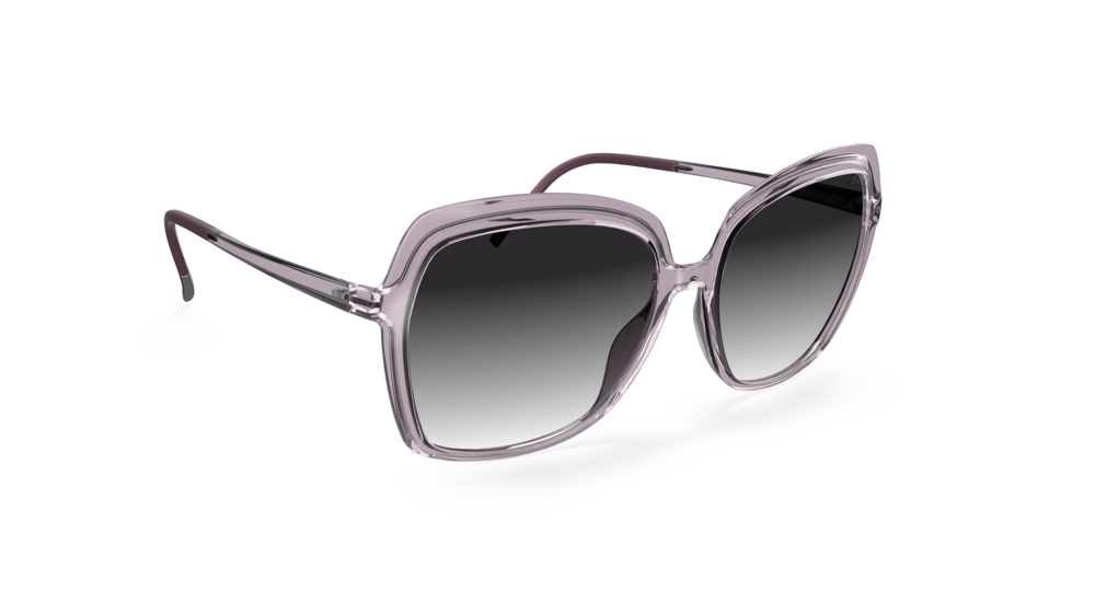 Silhouette Eos Collection 3193-4010 Classic Grey Gradient 57-16 Silhouette Eos Collection 3193 Damenbrille in Silbergrau