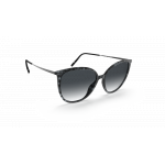 Silhouette Sun Lite Collection 3195 Unisexbrille in Silbergrau