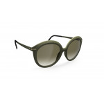 Silhouette Iconic Shades 3198 Unisexbrille in Oliv