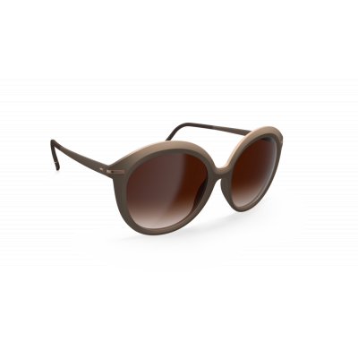 Silhouette Iconic Shades 3198 Unisexbrille in Rot