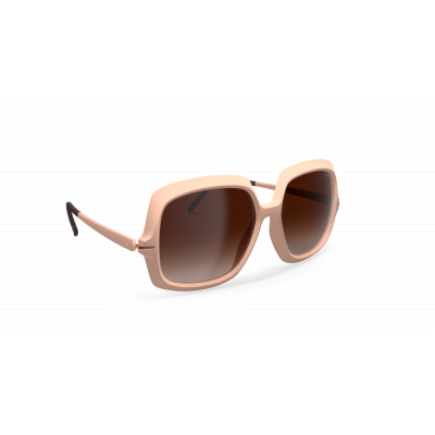 Silhouette Iconic Shades 3199 Unisexbrille in Rot