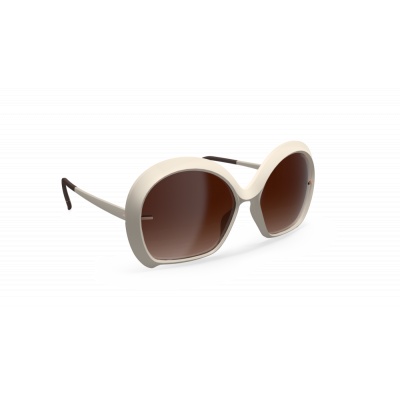 Silhouette Iconic Shades 3200 Unisexbrille in Rot
