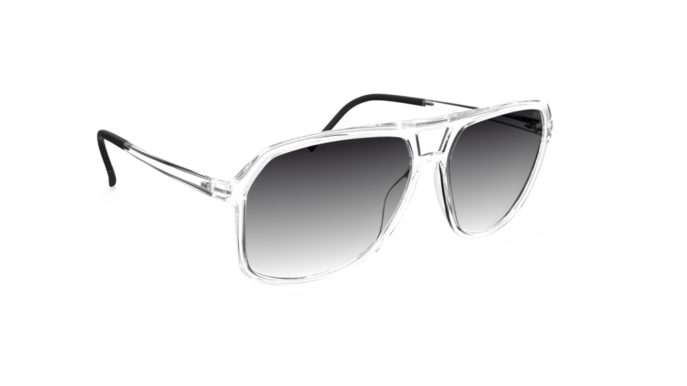 Silhouette Eos Collection 4080-1010 Classic Grey Gradient 60-15 Silhouette Eos Collection 4080 Herrenbrille in Silbergrau