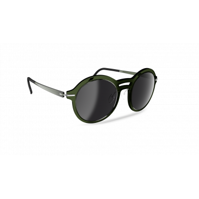 Silhouette Infinity Collection 4084 Unisexbrille in Grau