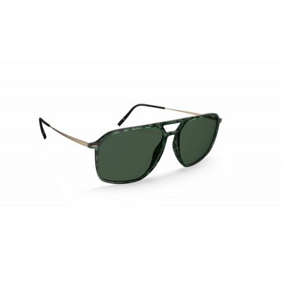Silhouette Sun Lite Collection 4085 Unisexbrille in Grün