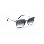 Silhouette Sun Lite Collection 4086 Unisexbrille in Silbergrau