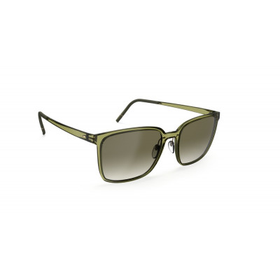 Silhouette Element Collection 4088 Unisexbrille in Oliv
