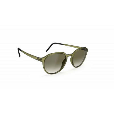 Silhouette Element Collection 4090 Unisexbrille in Oliv