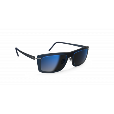 Silhouette Infinity Collection 4091 Unisexbrille in Blau