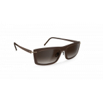 Silhouette Infinity Collection 4091 Unisexbrille in Dunkelbraun